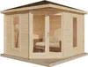 Alpholz 5-Eck Gartenhaus Liwa Compact Gartenhaus aus Holz, Produktbild-Vorschau 7