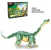 WOMA Brontosaurus Dinosaurier Klemmbausteine Produktbild-Vorschau 2