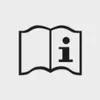 An icon representing an open book with an information symbol inside. Voir les images du produit