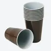Thermobecher 0,18l braun/weiß 100er Produktbild-Vorschau 1