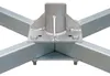 PremiumX Balkonständer PROFI 4x 50x50cm Stahl 1m Mast 60mm Produktbild-Vorschau 5
