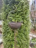 Gartenstecker Schale mit Ranke, dunkelbraun Produktbild-Vorschau 1