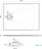 EMKE Duschwanne 120x90cm Flach Rechteckig Anti-Rutsch Produktbild-Vorschau 7