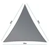 Tenda da sole Toboli triangolo 5x5x5m Protezione solare Anteprima dell’immagine prodotto 3