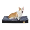 A corgi dog sits on a dog bed. Náhľad obrázku produktu