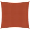 vidaXL Voile d'ombrage 160 g/m² Carré Rouge Terracota Voir les images du produit 11