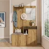 Sweiko Garderobenset, Kompaktgarderobe, Flurgarderobe mit Produktbild-Vorschau 6