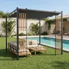 COSTWAY Pergola 2,3 x 2,3m, Terrassenüberdachung Produktbild-Vorschau 2