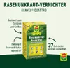 A product box for weed killer is shown with marketing text and graphics. Produktbild-Vorschau