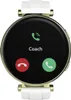 A smartwatch displaying an incoming call from 'Coach'. Voir les images du produit