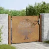 Bramka Vidaxl 105x105 cm Baumdesign stal Corten Podgląd zdjęcia produktu 3