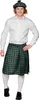 Schottenrock Mr. Tartan grün – Verstellbarer Kilt mit Produktbild-Vorschau 4