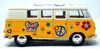 Bus T1  Peace and Love gelb / beige Modellauto Produktbild-Vorschau 6