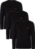 HUGO 3er Pack Lounge T-Shirts, Schwarz L Produktbild-Vorschau 1
