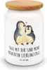 Mr. & Mrs. Panda zuckerdose Pinguin umarmen - Weiß - Produktbild-Vorschau 1