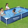 Bestway rechteckiger Steel Pro-Schwimmbecken – 221 x 150 x Produktbild-Vorschau 2