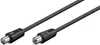 goobay Antennenkabel Koax Stecker/Kupplung schwarz 20 m Produktbild-Vorschau 2