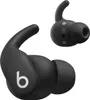 Two black wireless earbuds are shown against a white background. Produktbild-Vorschau
