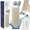 Aquafloow NeoGlass 700 ml Glasflasche für Wasser – Beige Produktbild-Vorschau 1