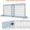 PawHut Barrière de sécurité pour chien extensible barrière Voir les images du produit 6