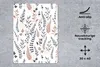 MuchoWow® Mauspad Mousepad Blätter - Blumen - Design 30x40 Produktbild-Vorschau 3