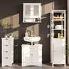 Specchio contenitore bagno Vicco Bianco Bianco 56 x 58 cm, Anteprima dell’immagine prodotto 4