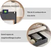 letto contenitore 160x200 con USB e tipo C, letto imbottito Anteprima dell’immagine prodotto 3