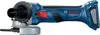 A Bosch angle grinder is shown against a white background. Produktbild-Vorschau