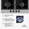 Klarstein Alchemist – 4-palnikowa płyta gazowa z Podgląd zdjęcia produktu 5