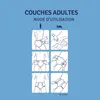 Soffisof Classic Couches Adultes Maxi M - 15x Couche Adulte Voir les images du produit 4