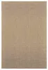 Outdoor Teppich Wetterfest Balkon Terrasse Braun 150x150 cm Produktbild-Vorschau 2