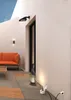An outdoor patio scene with furniture, lighting, and electrical outlets. Náhled obrázku produktu