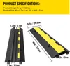 SucceBuy Kabelbrücke Kabelschutzrampe 5er-Pack 2 Kanäle Produktbild-Vorschau 7