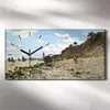 Wandbild Leinwand Bilder mit Uhr Geräuschlos 60x30 Le Bord Produktbild-Vorschau 2