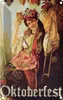 vianmo Blechschild 30x20 cm  Frau mit Bier Feiern Party Produktbild-Vorschau 1