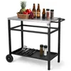 FCH Chariot barbecue Table d'appoint de jardin Trolley Voir les images du produit 4