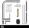 Dřezová baterie EISL s vytahovací sprchou COOL Chrome Náhled obrázku produktu 20