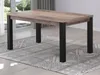 Esstisch "Emile" in Eiche Tabak und schwarz Küchentisch 160 Produktbild-Vorschau 4