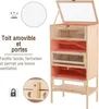 PawHut Cage pour hamsters souris petits rongeurs Voir les images du produit 4