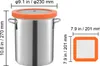 SucceBuy Chambre à vide de 3 gallons avec couvercle en Voir les images du produit 8