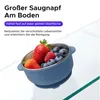 Edelstahl Baby Schüssel, Baby Breischale mit Saugnapf für Produktbild-Vorschau 8