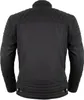 Herren Motorrad Textiljacke mit Protektoren schwarz Wind Produktbild-Vorschau 3