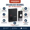 Grundig Deurbelset - Deurbel met Zender en 2 Ontvangers - Productafbeelding-voorbeeld 2
