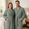 Betz Bademantel Microfaser mit Schalkragen - MALMÖ - für Produktbild-Vorschau 4