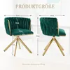 okwish Velourssessel Esszimmerstuhl mit Produktbild-Vorschau 6