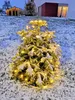 80 LED Trapez Kegel Warmweiß Netz für Weihnachtsbaum Timer Produktbild-Vorschau 4
