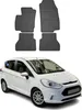 2012-2017 Ford B-Max Tapis de sol en caoutchouc noir 4 Voir les images du produit 1