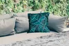 MuchoWow® Outdoor Kissen - Steine - Gold - Luxus - Muster - Produktbild-Vorschau 2