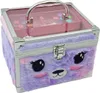 Plüsch-Kosmetikkoffer mit Make-up – Lila Teddybär Produktbild-Vorschau 1