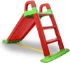 A red and green plastic slide for children, shown against a white background. Náhled obrázku produktu